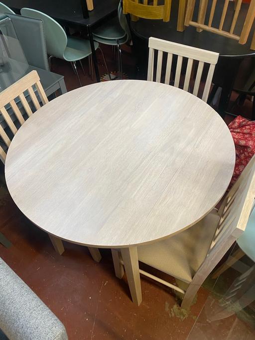 Buy & Sell Coventry City Centre Coventry - Photos for Extending Oak Dining Table & 4 Oak Chairs