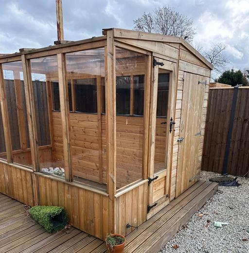 Buy & Sell Hurst Green Dudley - Photos for Ex-display 8x8 Combi Greenhouse and shed