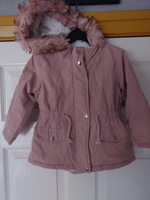 Buy & Sell Woodthorpe Charnwood - Photos for Girls dusty pink coat size 12-18 months