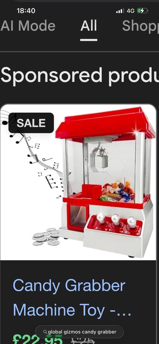 Buy & Sell Romford Havering - Photos for Global Gizmos Kids Candy Catcher