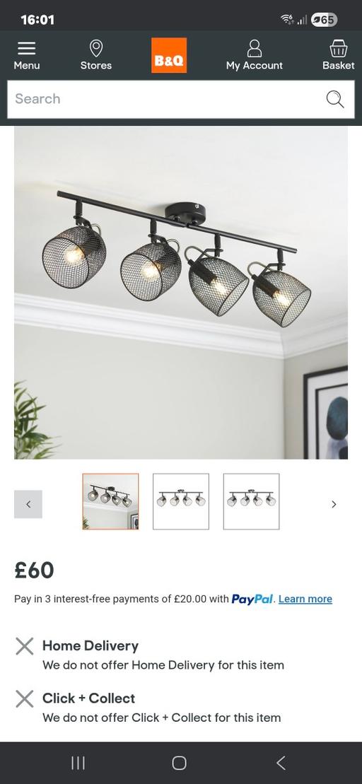 Buy & Sell Woodhouse Sheffield - Photos for Margo 4 light spotlight bar. RRP £60