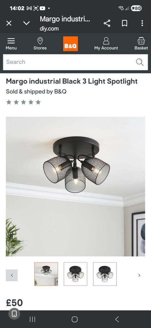 Buy & Sell Woodhouse Sheffield - Photos for Margo 3 light spotlight plate.RRP£50