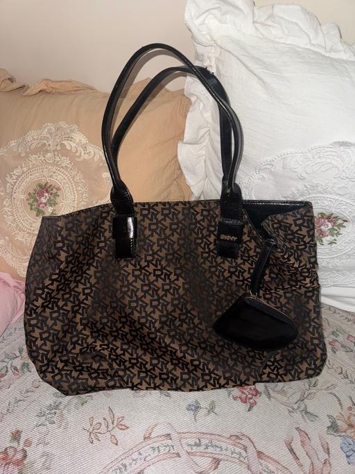 Buy & Sell Essington South Staffordshire - Photos for Brown/black vintage DKNY handbag