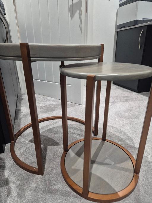 Buy & Sell Whetstone Blaby - Photos for 2 Round Bamboo Nest Tables