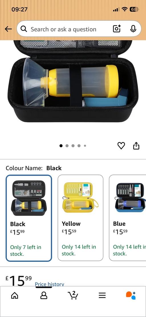 Buy & Sell Rednal Birmingham - Photos for Spacer & Case for Asthma Inhaler & Case