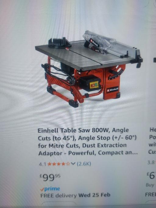 Buy & Sell Minworth Trade Park Birmingham - Photos for Einhell table top power saw