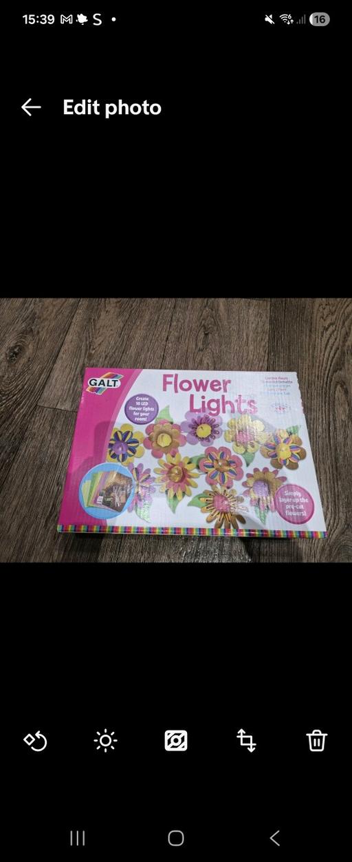 Buy & Sell Eastbourne Town Centre Eastbourne - Photos for Flower Lights Craft Box Galt