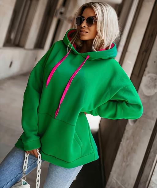 Buy & Sell Eastbourne Town Centre Eastbourne - Photos for Green & pink hoody Xl New without tags