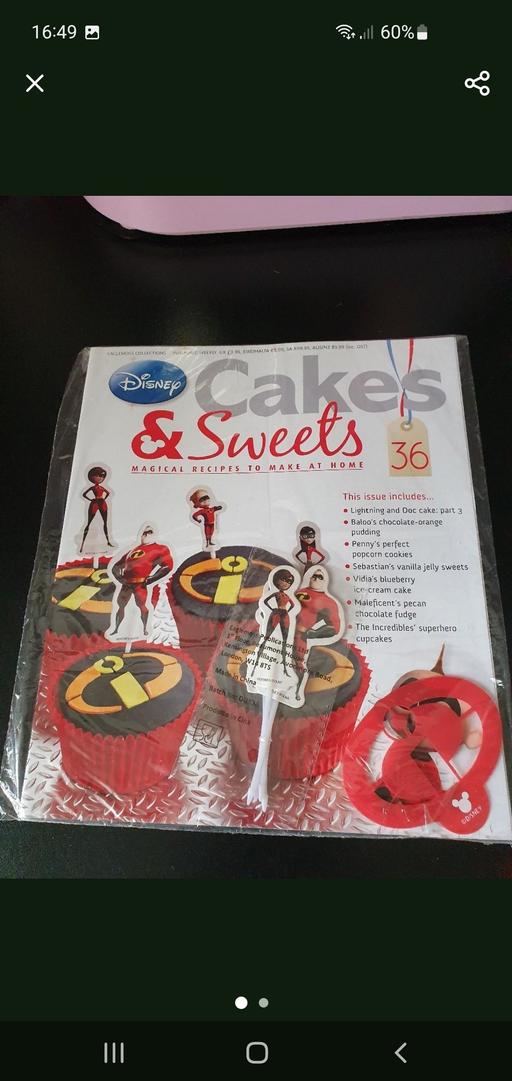 Buy & Sell Upper Gornal Dudley - Photos for Disney cakes &sweets magazine issue 36