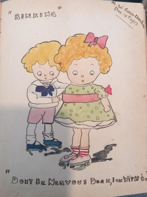 Buy & Sell Thatto Heath Saint Helens - Photos for antique pen & ink comical artwork 1913 a