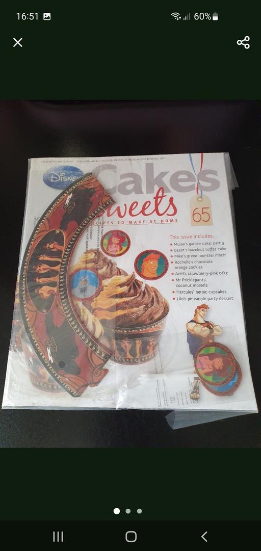 Buy & Sell Upper Gornal Dudley - Photos for Disney cakes &sweets magazine issue 65
