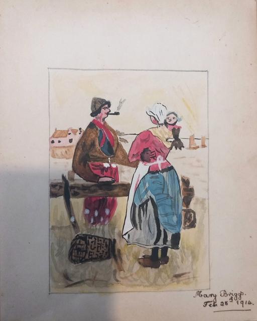 Buy & Sell Thatto Heath Saint Helens - Photos for antique pen & watercolour artwork 1914 a