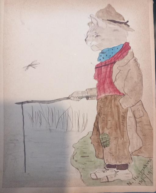 Buy & Sell Thatto Heath Saint Helens - Photos for antique pen & watercolour artwork 1915