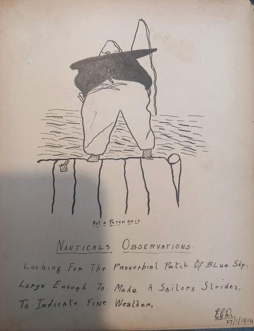 Buy & Sell Thatto Heath Saint Helens - Photos for Jan 1914 antique pen & ink artwork