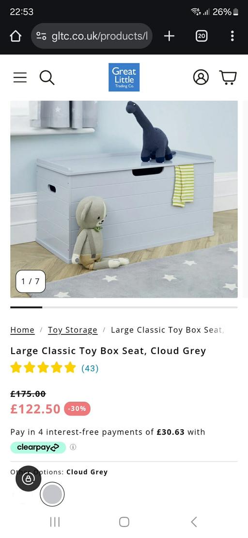 Buy & Sell Hurst Green Dudley - Photos for Large Classic Toy Box Seat