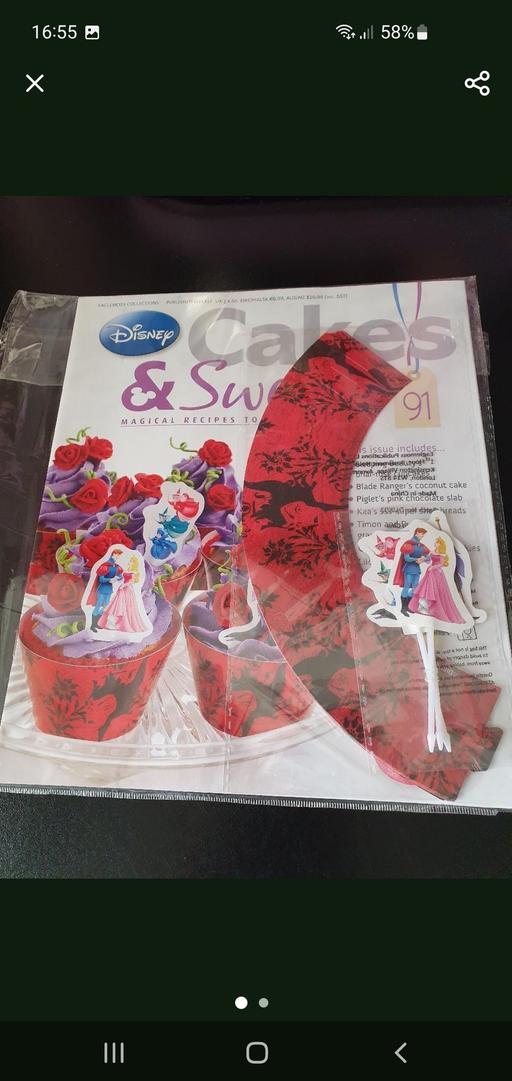 Buy & Sell Upper Gornal Dudley - Photos for Disney cakes and sweets magazine issue 91