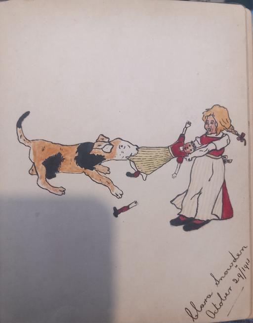 Buy & Sell Thatto Heath Saint Helens - Photos for antique 1913 ink & watercolour artwork d