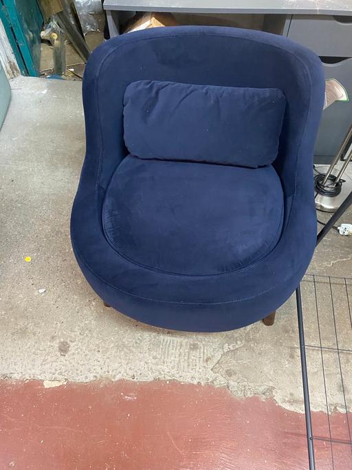 Buy & Sell Coventry City Centre Coventry - Photos for Beckett Fabric Armchair - Navy