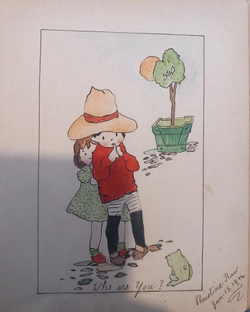 Buy & Sell Thatto Heath Saint Helens - Photos for antique 1914 ink & watercolour artwork e