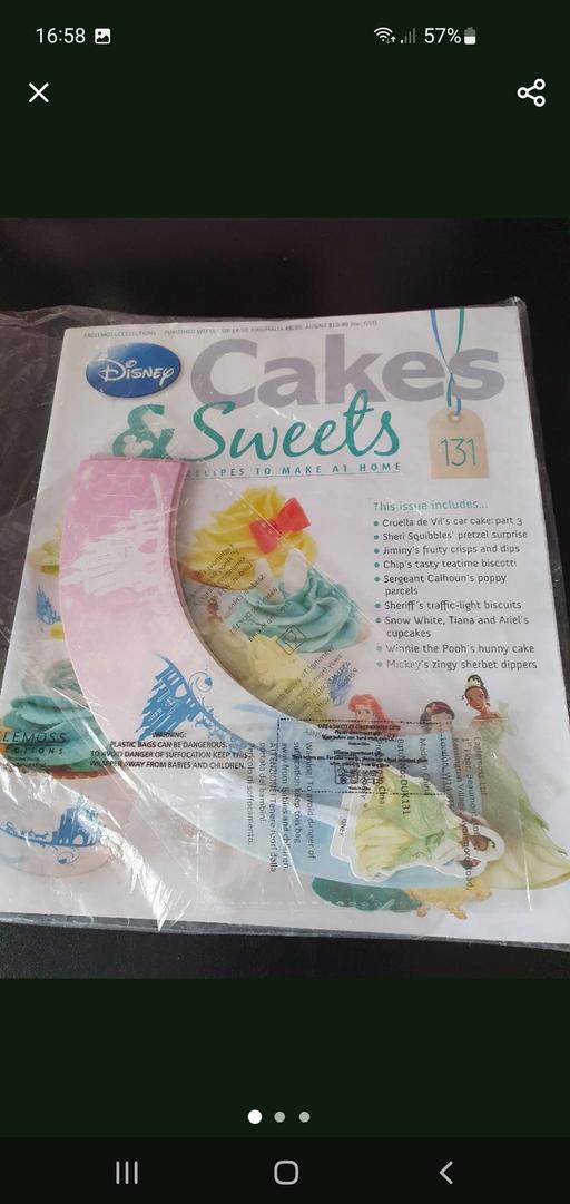 Buy & Sell Upper Gornal Dudley - Photos for Disney cakes and sweets magazine issue 131