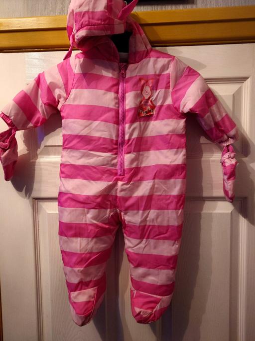 Buy & Sell Woodthorpe Charnwood - Photos for Baby girls piglet snowsuit size 6-9 months
