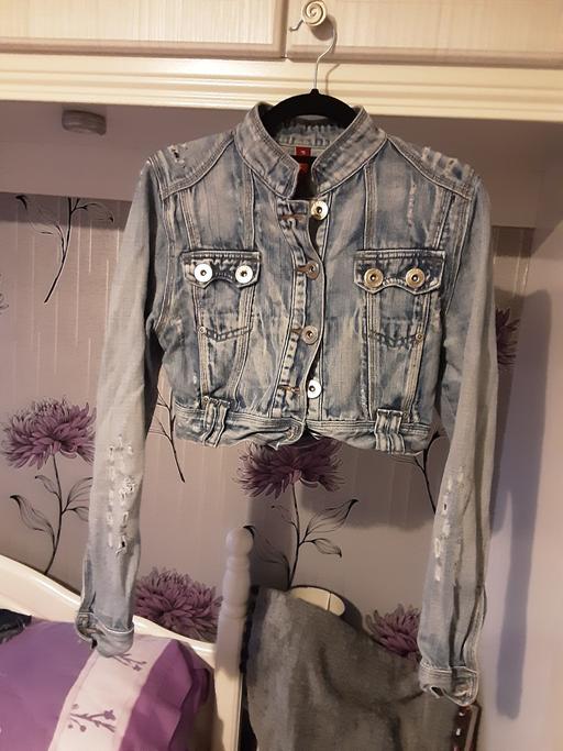 Buy & Sell Rainstorth Rotherham - Photos for Ladies Parisian Cropped Denim Jacket
