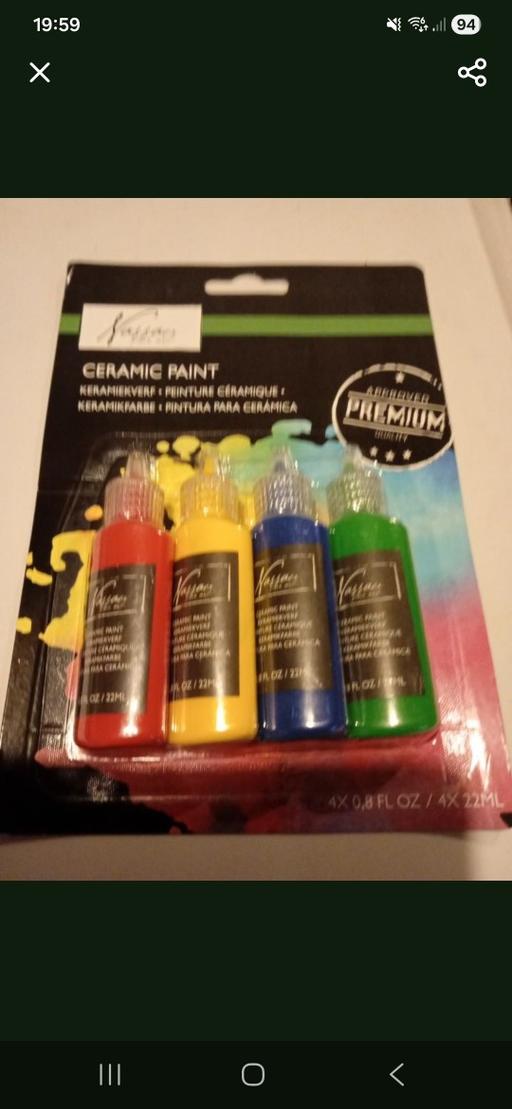 Buy & Sell Lees Oldham - Photos for 4 CERAMIC PAINT set