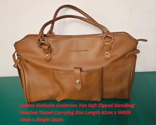 Buy & Sell Heath Hayes Cannock Chase - Photos for Ladies Nathalie Anderson Tan Soft Zipped Hand