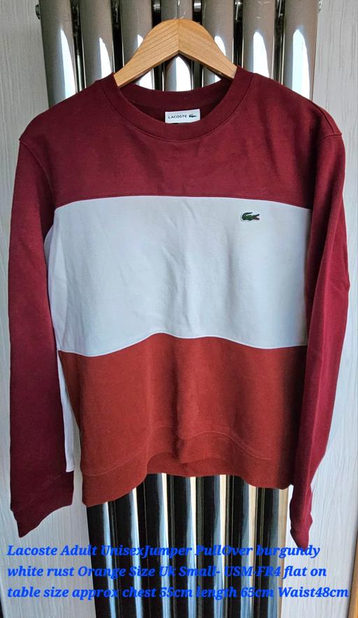 Buy & Sell Heath Hayes Cannock Chase - Photos for Lacoste Jumper PullOver Adults Unisex Orange