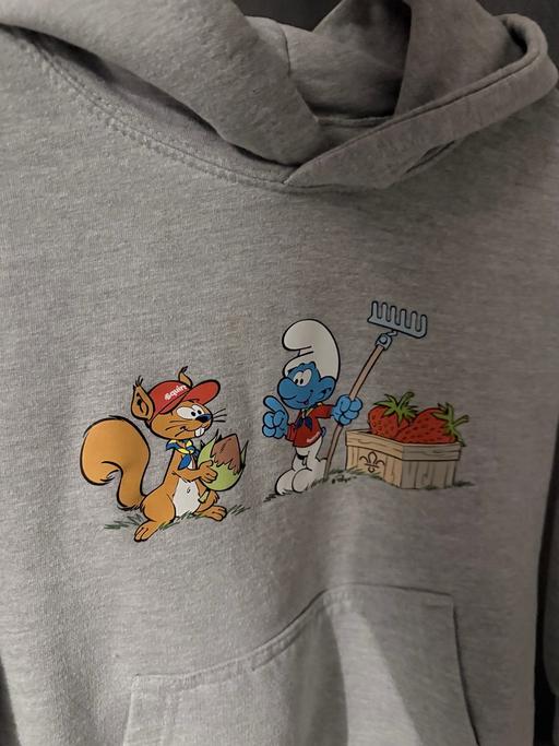 Buy & Sell Maypole Birmingham - Photos for Beaver scouts smurfs hoodie 5-6 years