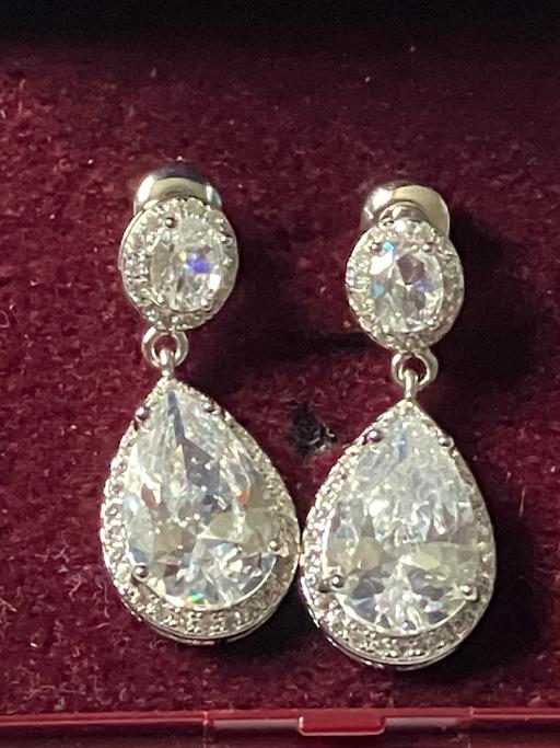 Buy & Sell Yeovil Somerset - Photos for Ladies jewellery C.Z tear drop earrings