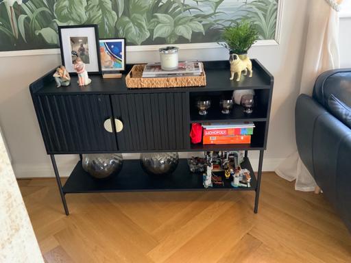 Buy & Sell Kings Norton Birmingham - Photos for Black sideboard with gold handles