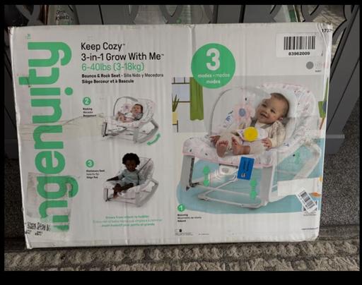Buy & Sell Littleover Derby - Photos for Ingenuity Keep Cozy 3-in-1 Bouncer
