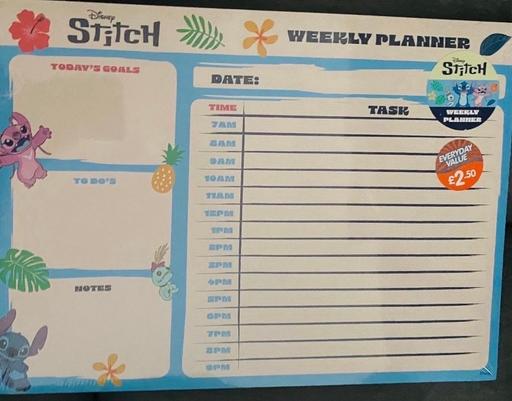 Buy & Sell Camp Hill Birmingham - Photos for Stitch weekly planner
