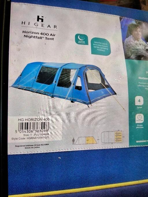 Buy & Sell Woodcross Wolverhampton - Photos for hi gear horizon 400 air tent