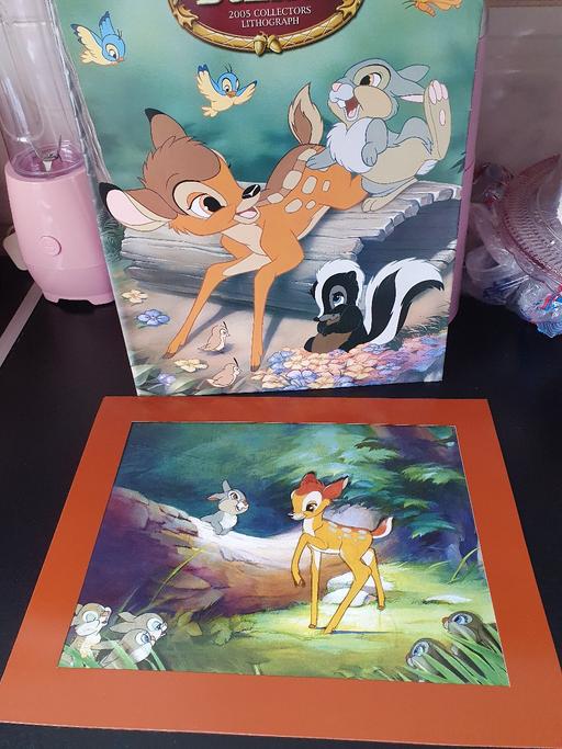 Buy & Sell Upper Gornal Dudley - Photos for Disney lithograph picture bambi