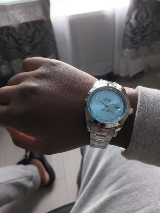 Buy & Sell Small Heath Birmingham - Photos for Silver and blue Arabic dial Watch