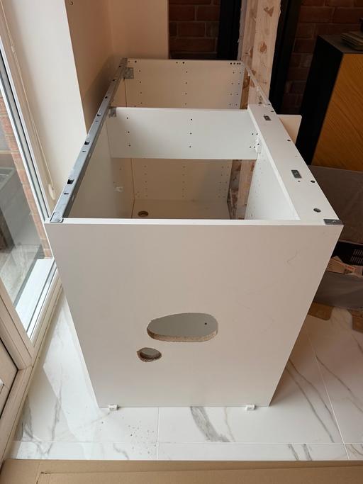 Buy & Sell Weldon South Industrial Estate North Northamptonshire - Photos for IKEA Metod corner base cabinet frame in white
