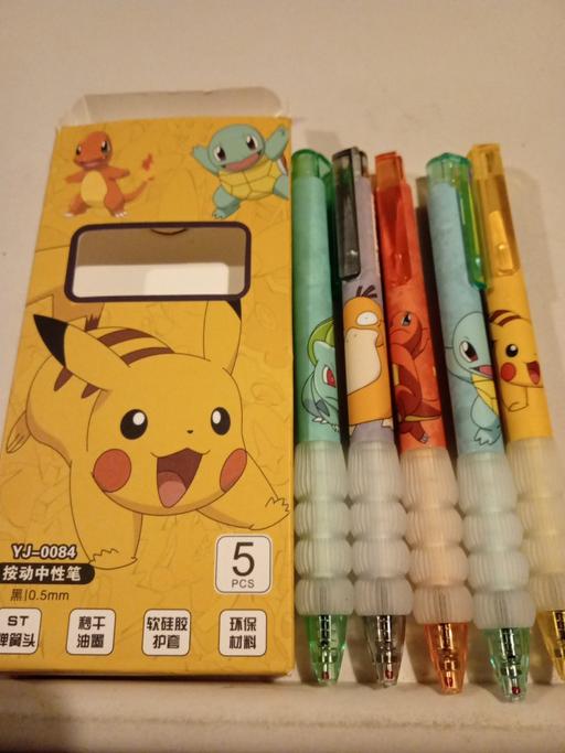 Buy & Sell Horncastle East Lindsey - Photos for new. box of 5 Pokémon pens