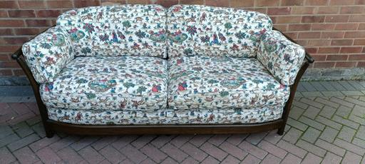 Buy & Sell Cheslyn Hay South Staffordshire - Photos for Ercol Dark Elm and Beech Sofa