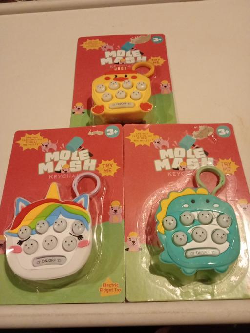 Buy & Sell Horncastle East Lindsey - Photos for 3 brand new kids MOLE MASH KEYCHAINS