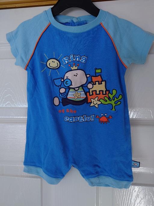 Buy & Sell Woodthorpe Charnwood - Photos for Baby boys blue romper size 3-6 months