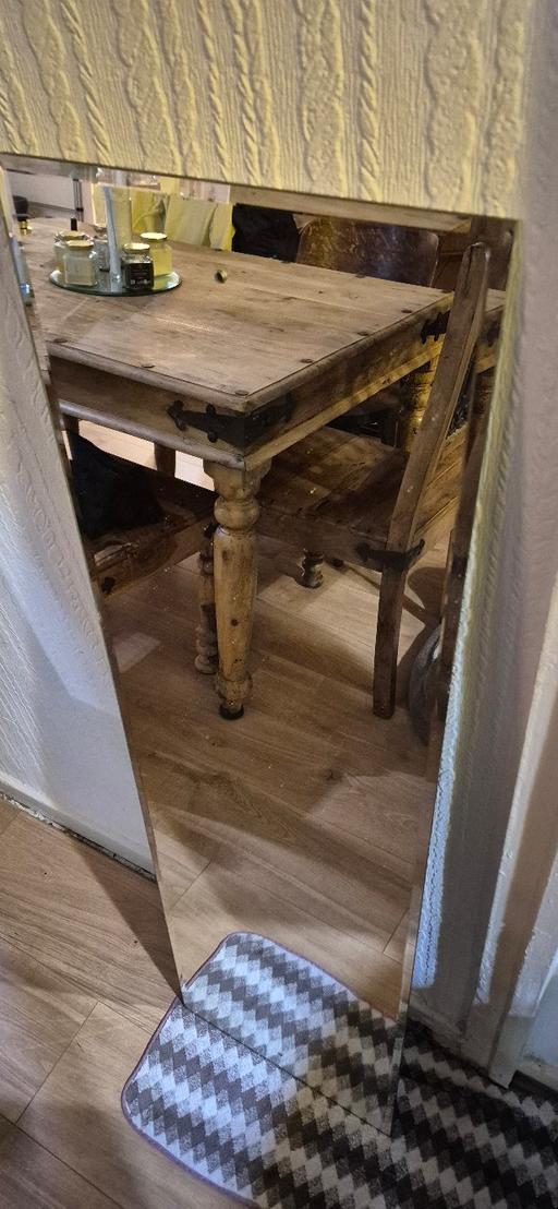 Buy & Sell Woolwich South East London - Photos for Bevelled plain rectangular frameless mirror