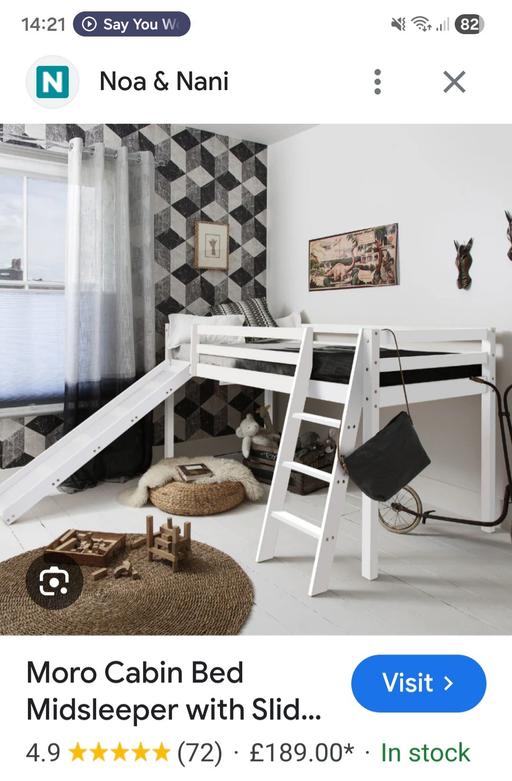 Buy & Sell Gillingham Medway - Kent - Photos for Mid sleeper with slide