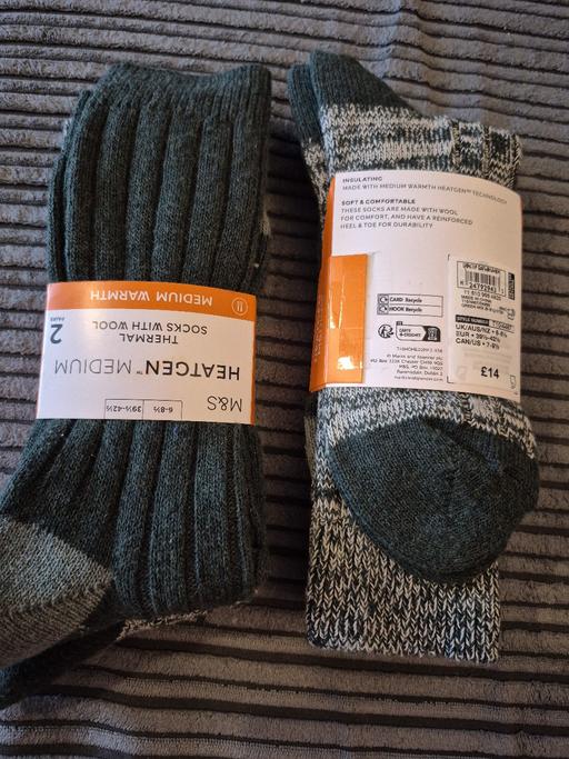 Buy & Sell Grove Park South East London - Photos for mens socks 6/8 half size £6 pk 2 £10