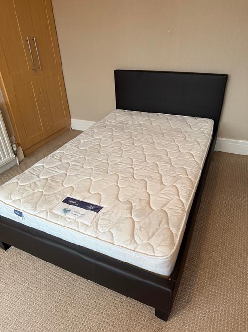 Buy & Sell Penn Wolverhampton - Photos for Small Double Bed & Silentnight Mattress 