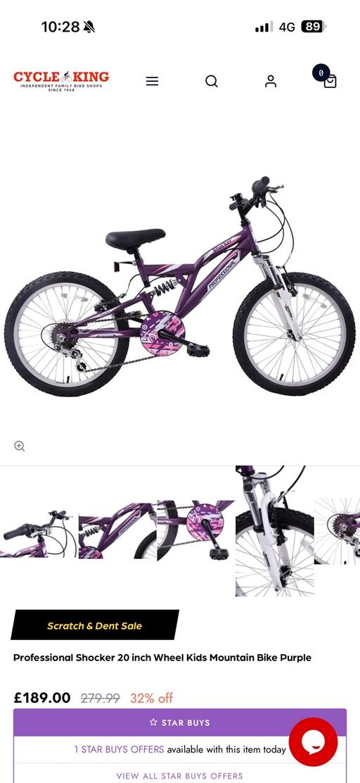 Buy & Sell Halesowen Dudley - Photos for 20’’ mountain bike, girls, purple