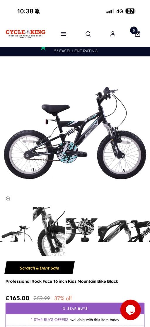 Buy & Sell Halesowen Dudley - Photos for Mountain bike and removable stabilisers, boys