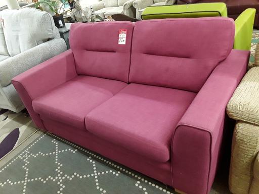 Buy & Sell Saint Pauls Trading Estate Tameside - Photos for Pink / lilac fabric two-seater sofa