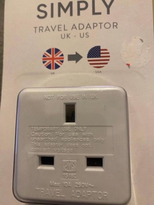 Buy & Sell Yardley Birmingham - Photos for Travel plug uk-us